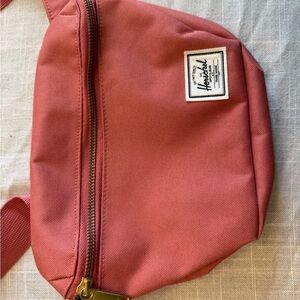 Herschel Pink Clay  Small Crossbody Pouch Belt Bag